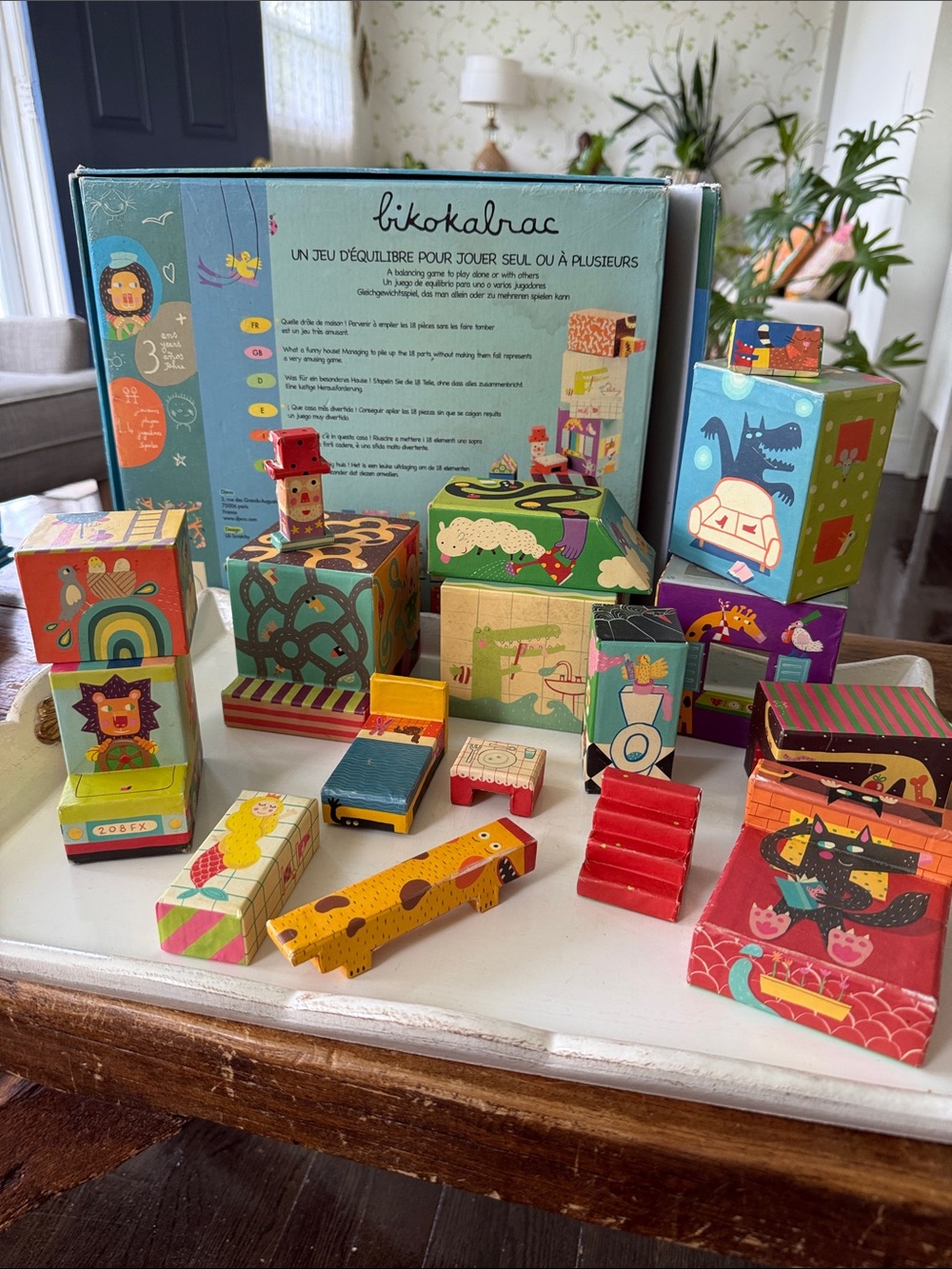French Djeco bikokabrac Stacking Play Set for Kids